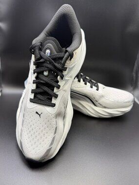 Puma Nitro Running Sneakers White Black Women’s Size 8.5 Athletic Shoes